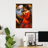 Poster Le Destin par John William Waterhouse (Bureau à domicile)