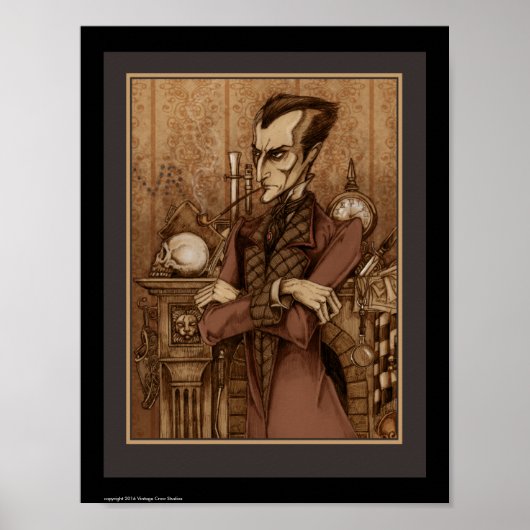 Poster Le détective victorien (Devant)