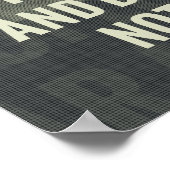 Poster Le deuxième amendement (Coin)