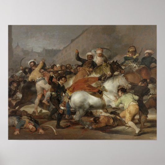 Poster Le deuxième de mai 1808 ou La charge du Mamelu (Devant)