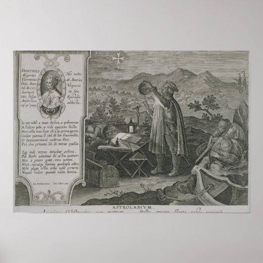 Poster Le développement de l'astrolabe du marin (Devant)