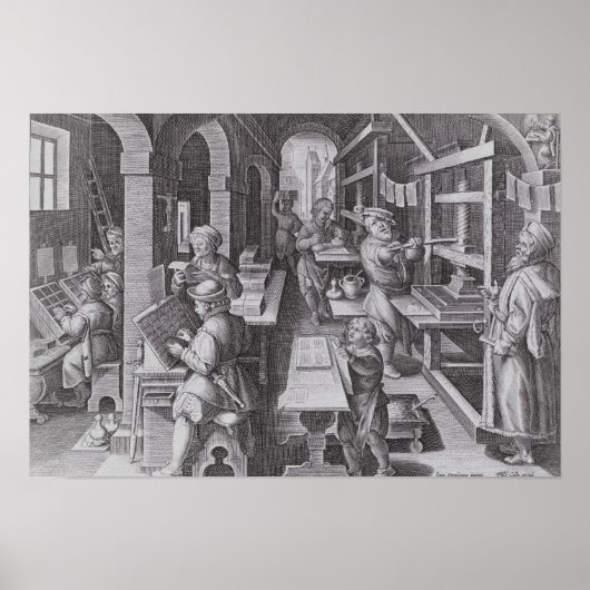 Poster Le développement de l'impression (Devant)