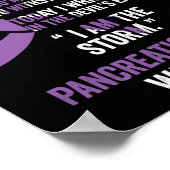 Poster Le Devil- Pancréatique Cancer Sensibilisation Rib (Coin)