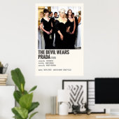 Poster le diable porte prada (Bureau à domicile)
