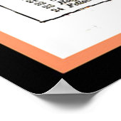 Poster Le diagramme des chevaux (Coin)