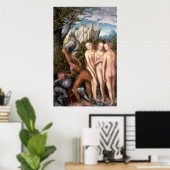 Poster Le Dieu Mercure réveille Paris (Bureau à domicile)