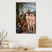 Poster Le Dieu Mercure réveille Paris (Cuisine)