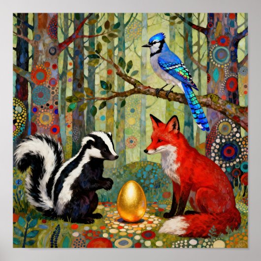 Poster « Le Dilemme Doré » (Devant)