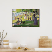 Poster Le dimanche de Seurat à La Grande Jatte (Cuisine)