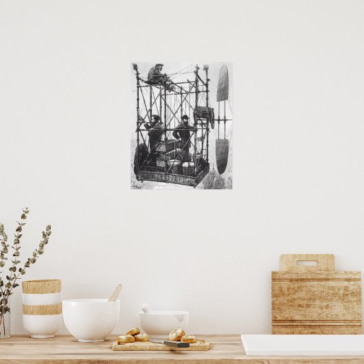 Poster Le Dirigible (Cuisine)