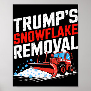 Poster Le discours conservateur audacieux de Trump sur la