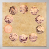 Poster Le dix vert oxydant (Devant)