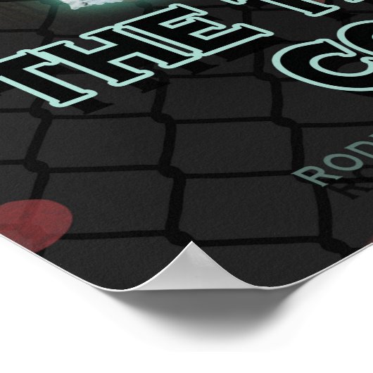 Poster Le Dk de combat MIXED MARTIAL ART penseur (Coin)