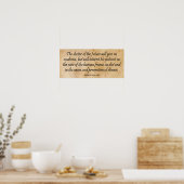 Poster Le Docteur de l'avenir Imprimer (Cuisine)