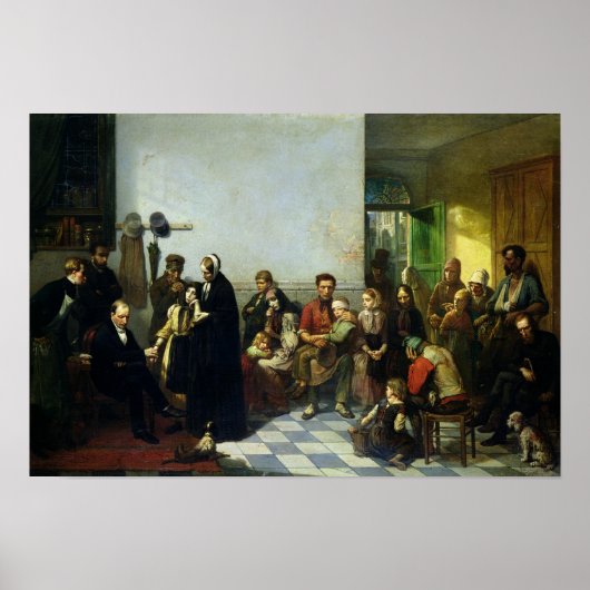 Poster Le docteur pour les pauvres (Devant)