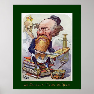 Poster Le Docteur Victor Galippe ~ Pharmacologue ~