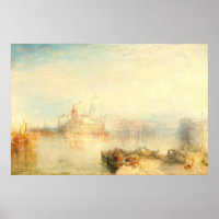 Le Dogana, Venise - William Turner Art