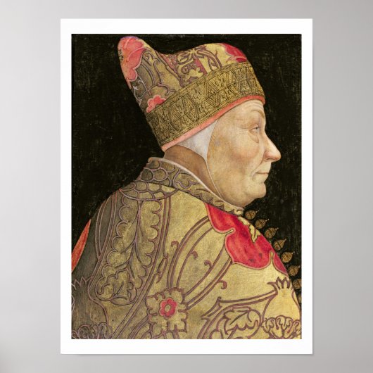 Poster Le Doge Francesco Foscari, 1460 (Devant)