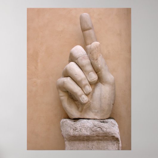 Poster Le doigt de l'empereur (Devant)