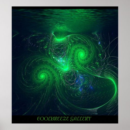 POSTER LE DOMAINE PROFOND DE LA MER DE NEPTUNE (Devant)