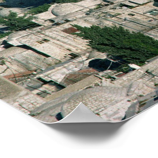 Poster Le Dôme du Rocher, construit AD 692 (Coin)