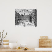 Poster Le Domus Germanorum à Venise, 1616 (Cuisine)