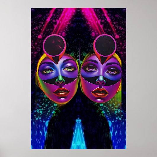 Poster Le double apéritif de la mode II (Devant)