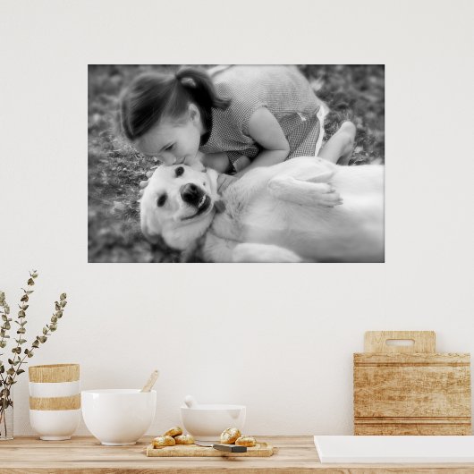 Poster Le doux baiser (Cuisine)