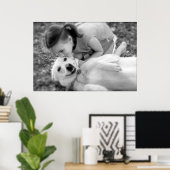 Poster Le doux baiser (Bureau à domicile)