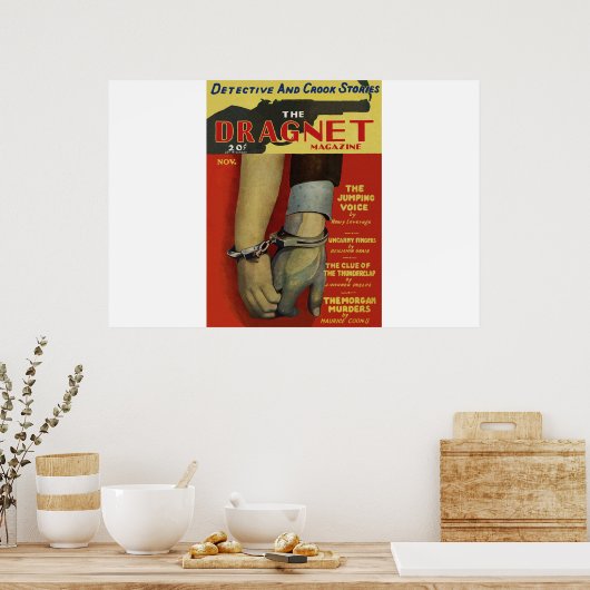 Poster Le Dragnet (Cuisine)