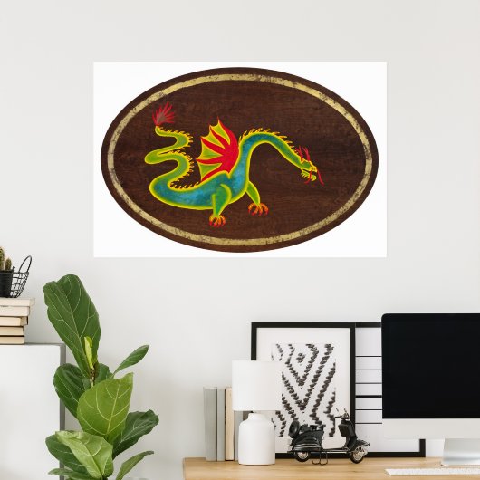 Poster Le Dragon 2009 (Bureau à domicile)