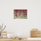 Poster Le Dragon Combattre avec les Serviteurs de Dieu (Cuisine)