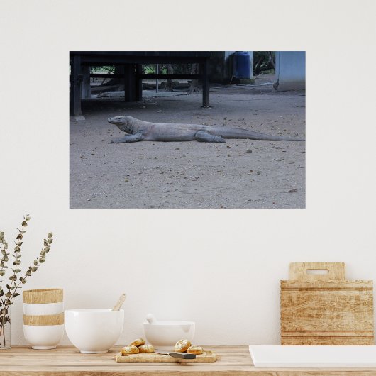 Poster Le dragon de Komodo (Cuisine)