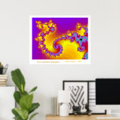 Poster Le dragon d'or (Bureau à domicile)