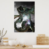 Poster Le dragon et la sorcière (Cuisine)