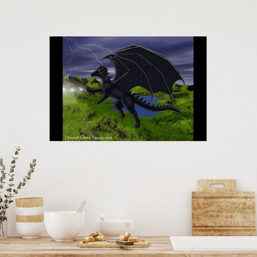 Poster Le dragon Mage (Cuisine)