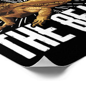 Poster Le Dragon Porté Respecte Les Reptiles De La Barbe (Coin)