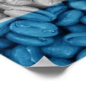 Poster Le drapeau argentin café (Coin)