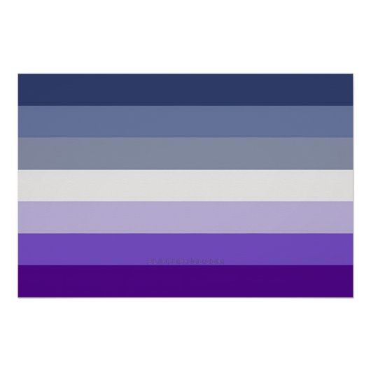 Poster Le drapeau de la fierté lesbienne boucher de Slipp (Devant)
