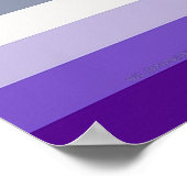 Poster Le drapeau de la fierté lesbienne boucher de Slipp (Coin)