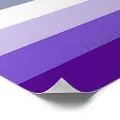 Poster Le drapeau de la fierté lesbienne boucher de Slipp (Coin)