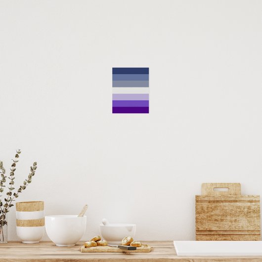 Poster Le drapeau de la fierté lesbienne boucher de Slipp (Cuisine)