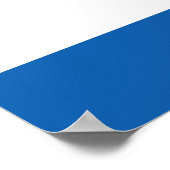 Poster Le drapeau de la Grèce (Coin)