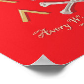 Poster LE Drapeau DU CAPITAINE MAYFLOWER pour le capitain (Coin)