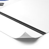 Poster Le drapeau national de la République de Corée (Coin)