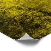 Poster Le drapeau ukrainien sur le mur (Coin)