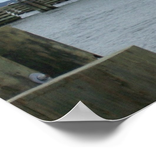 Poster Le Drawbridge de Chincoteague (Coin)