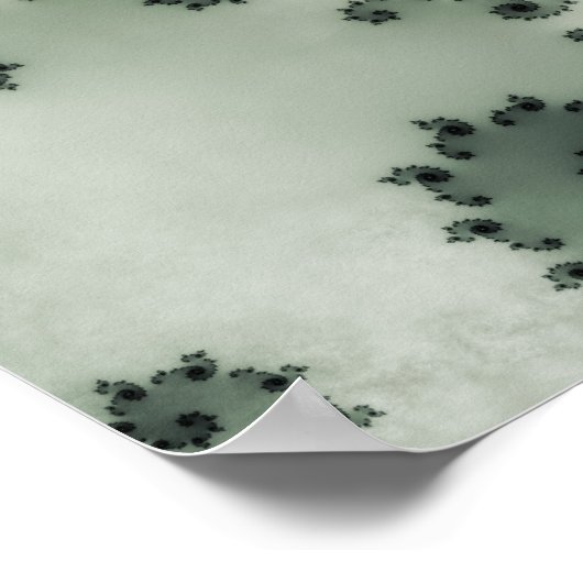 Poster Le Dreamer Abstrait Fractal (Coin)