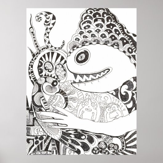Poster Le Dresseur d'Oiseaux (Devant)