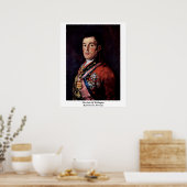 Poster Le Duc De Wellington Par Francisco De Goya (Cuisine)